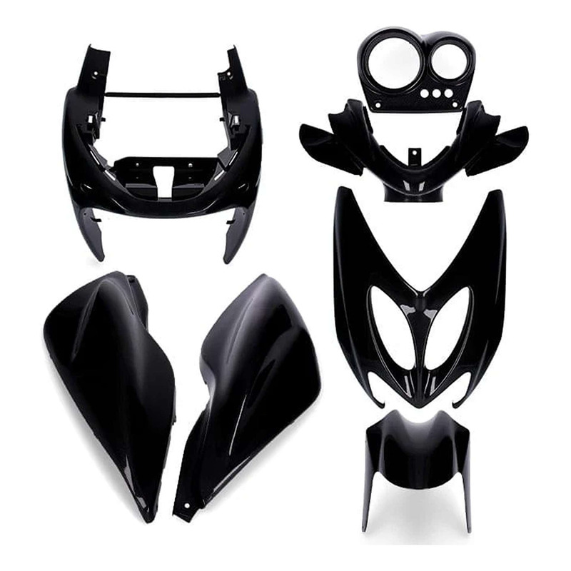 Kit carénage AllPro noir 7 pièces Nitro/Aerox -13