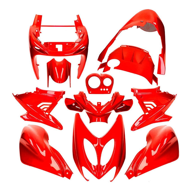 Kit carénage AllPro rouge 11 pièces Nitro/Aerox -13