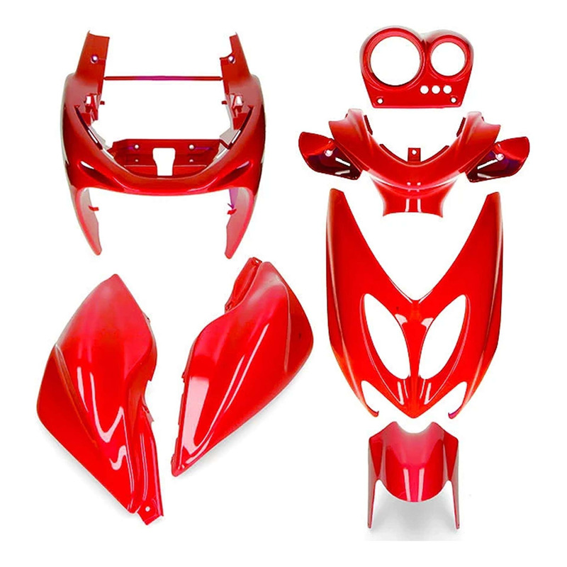Kit carénage AllPro rouge 7 pièces Nitro/Aerox -13
