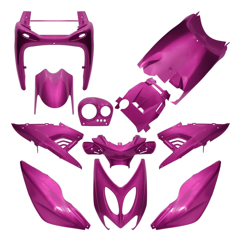 Kit carénage AllPro violet métallisé 11 pièces Nitro/Aerox -13