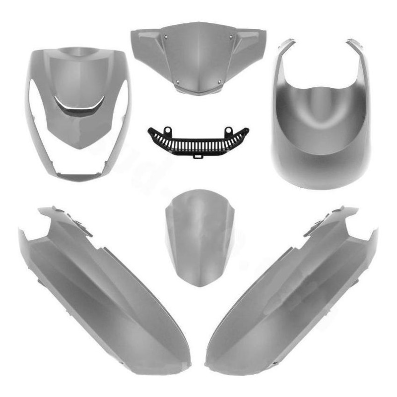 Kit carénage gris mat Kisbee phase 2 2010-