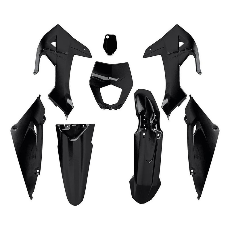 Kit carénage noir 8 pièces Rieju MRT 2022-