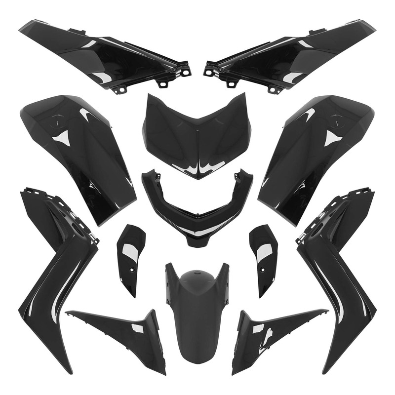 Kit carénage noir brillant 13 pièces X-Max 125/300 2023-