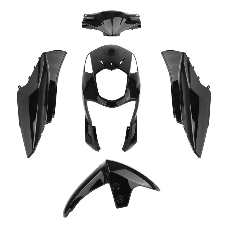 Kit carénage noir brillant 5 pièces Sym Orbit 2 4T