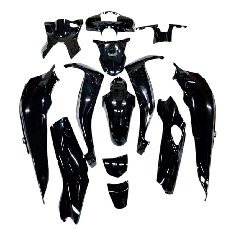 Kit carénage noir brillant Honda Sh 125 2017-19