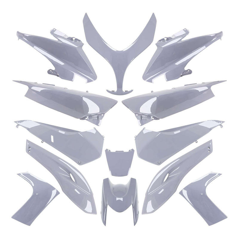 Kit carrosserie 13 pièces gris nardo 1 tek Yamaha T-MAX