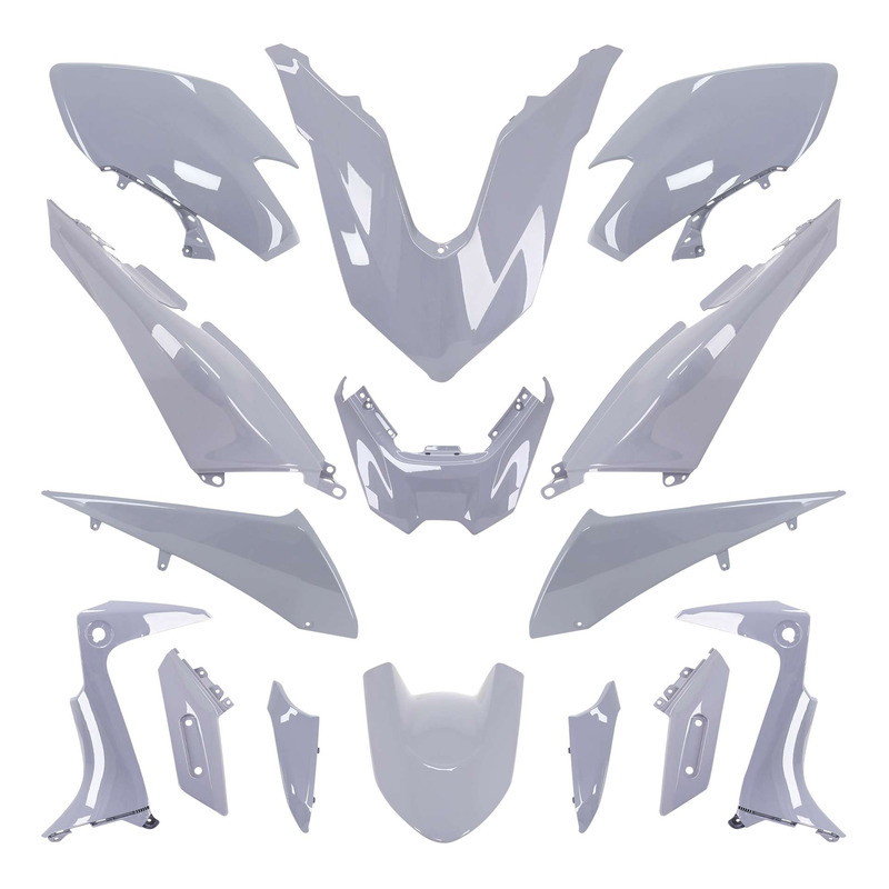 Kit carrosserie 15 pièces gris nardo 1 tek Yamaha T-MAX