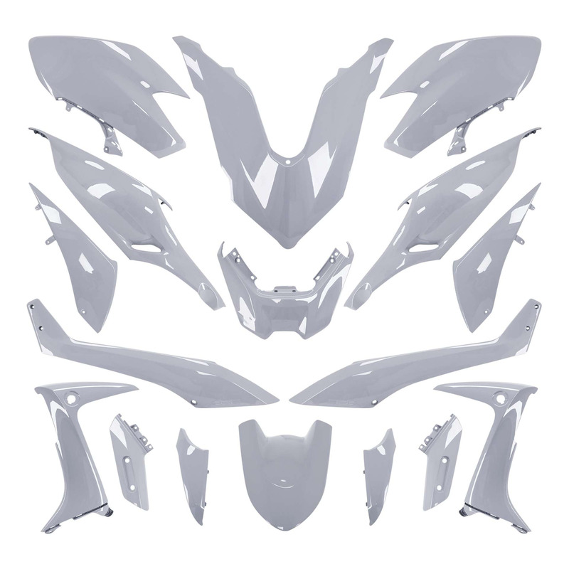 Kit carrosserie 17 pièces gris nardo 1 tek Yamaha T-MAX 560 2020-