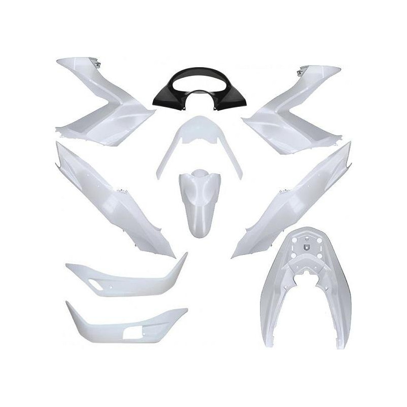 Kit carrosserie blanc 10 pièces Honda PCX 125 2014-16
