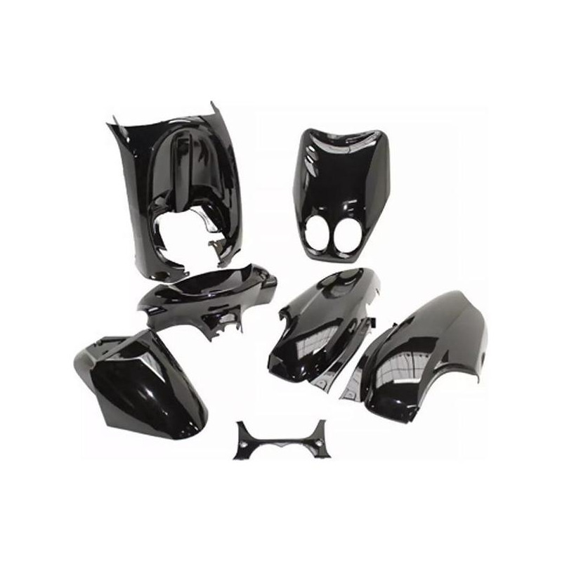 Kit carrosserie noir brillant 7 pièces Ovetto/Neo's 2002-07