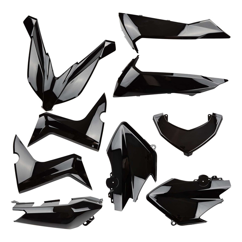 Kit carrosserie noir brillant Yamaha X-Max