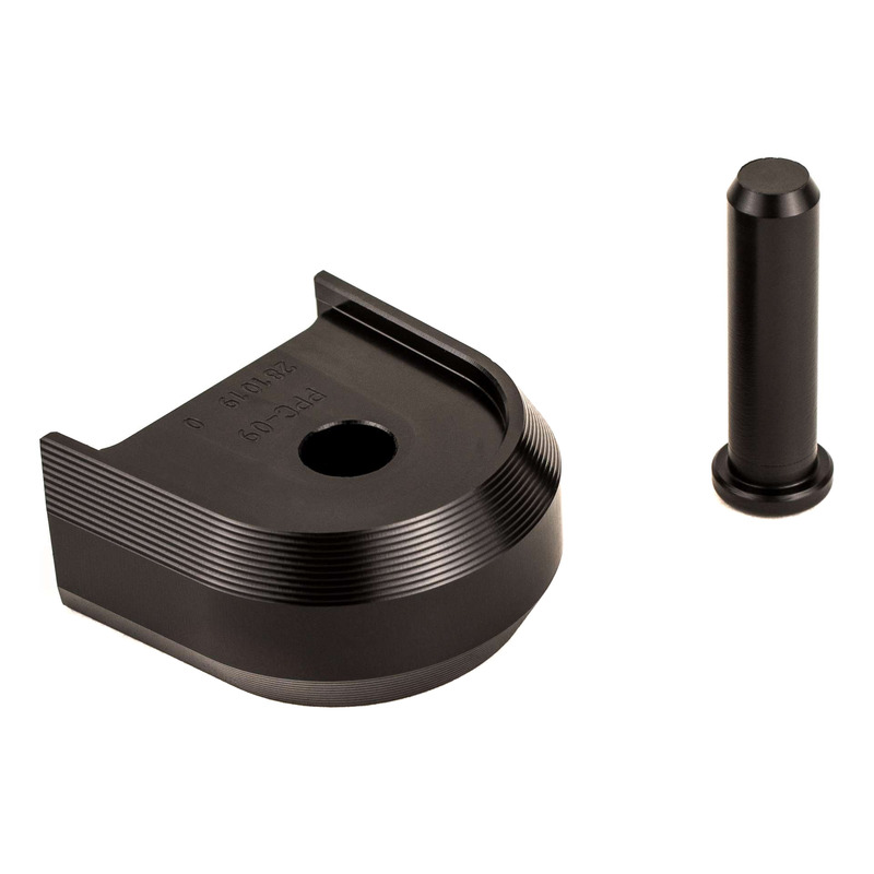 Kit chache orifices de repose-pieds passagers Gilles Tooling Indian FTR 1200 19-24 aluminium noir