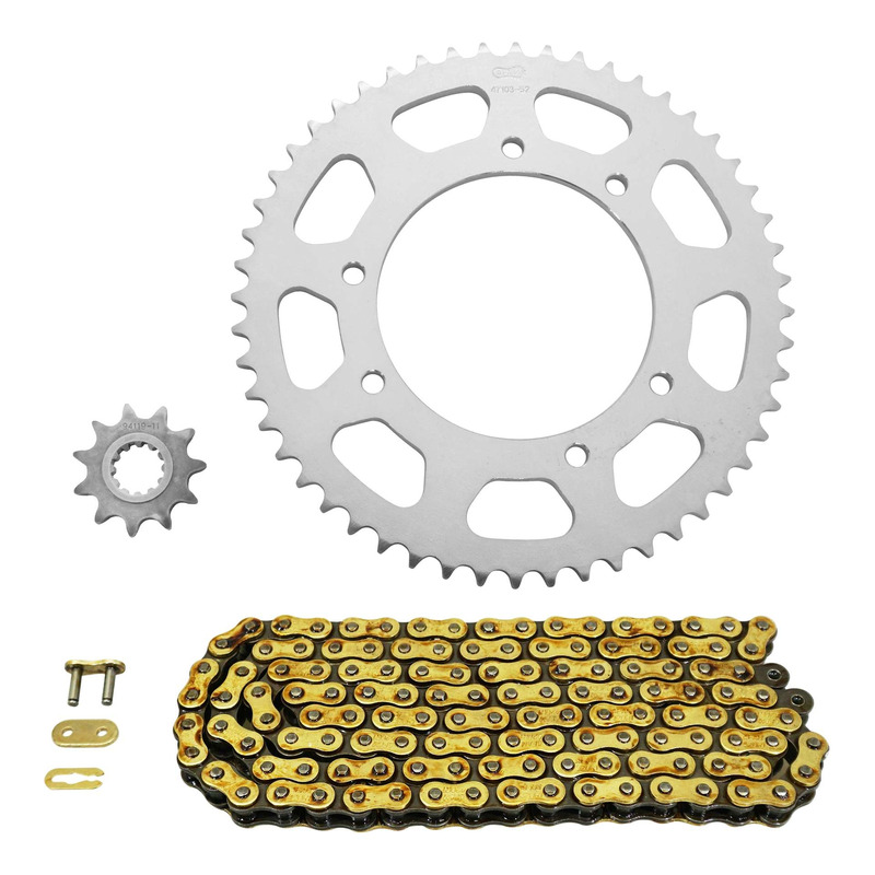 Kit chaîne 11x52 AFAM Rieju MRT 2009-