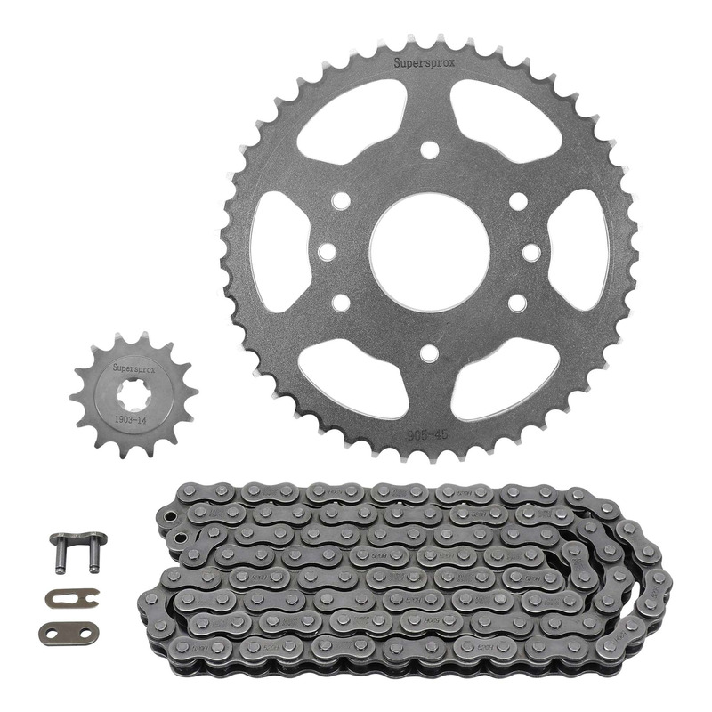 Kit chaÃ®ne 14 x 45 Supersprox KTM 125 Duke 2014-