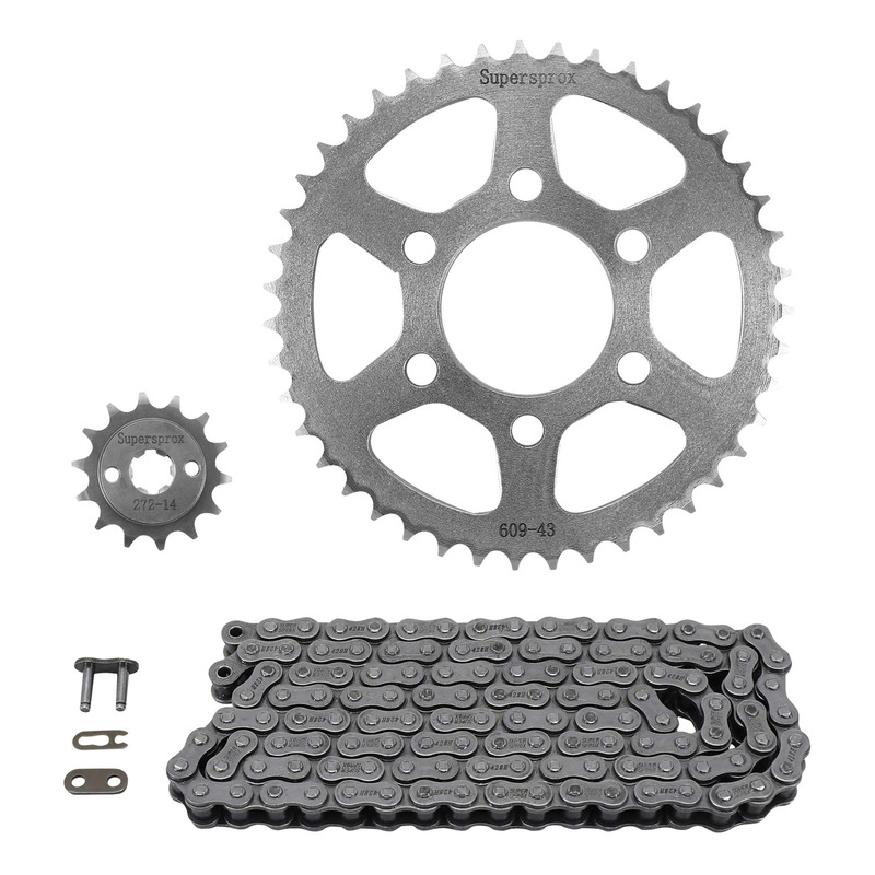 Kit chaÃ®ne 14x43 Supersprox Benelli BN 125 2019