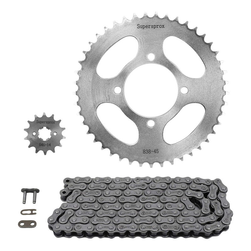 Kit chaÃ®ne 14x45 Supersprox Yamaha YBR 125 2006