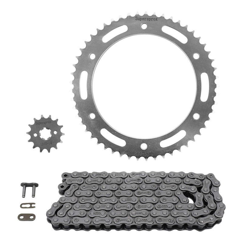 Kit chaÃ®ne 14x53 Supersprox Yamaha WR 125 X 2009