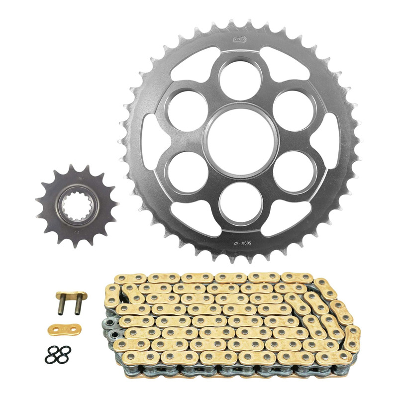 Kit chaîne 15x42 AFAM Ducati Streetfighter V4 1103 2020-
