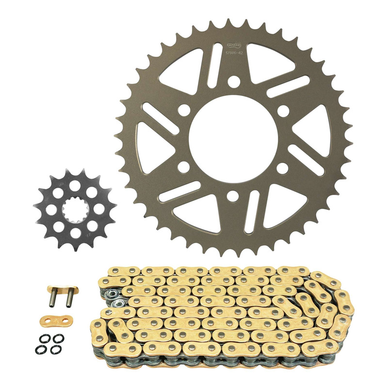 Kit chaîne 15x42 AFAM Kawasaki Z 1000 ABS 2010-13