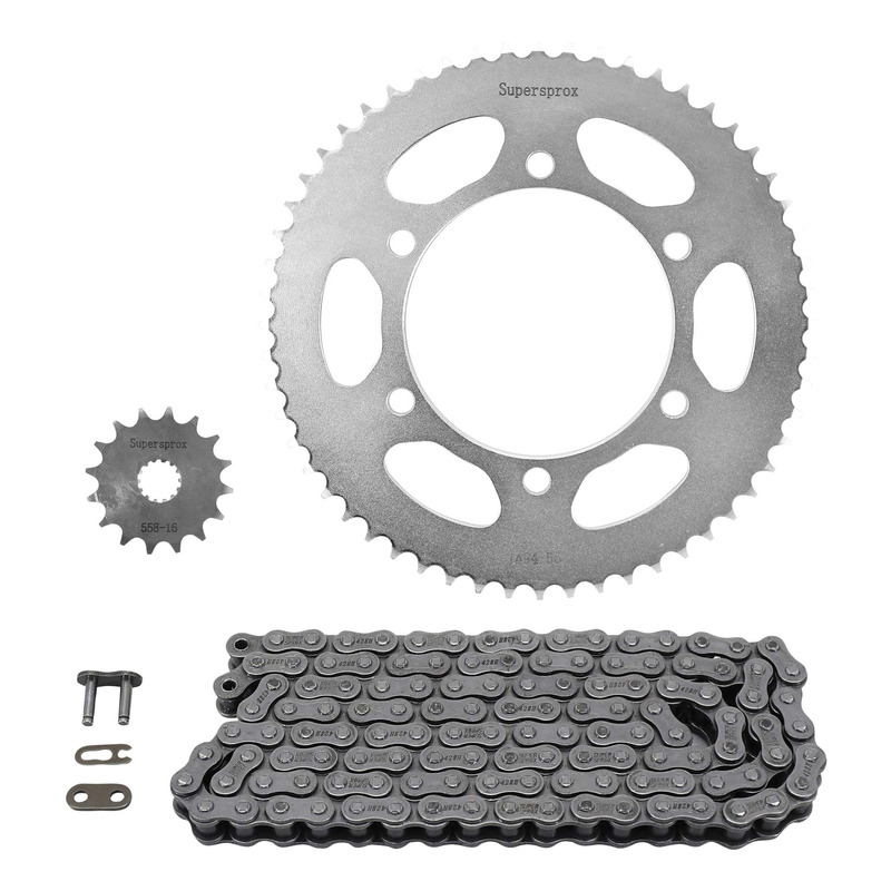 Kit chaÃ®ne 16x56 Supersprox Kawasaki Z 125 2019-