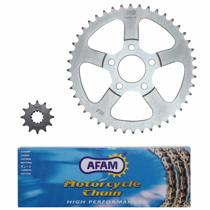 Kit chaîne Afam 12x44 Rieju 50 RS1 98-02