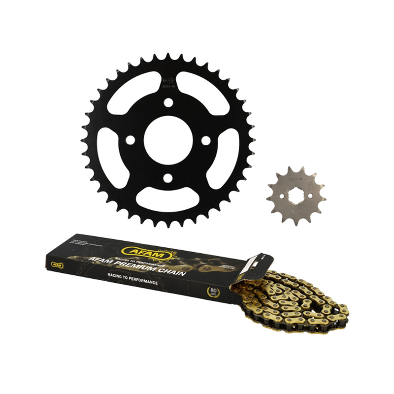 Kit chaÃ®ne Afam 13x40 Honda MTX 125 R Rally 1986-95