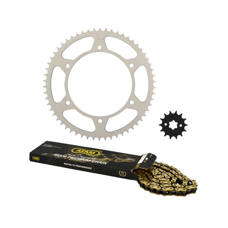 Kit chaÃ®ne Afam 14x58 Fantic Caballero 125 Scrambler 2018-20