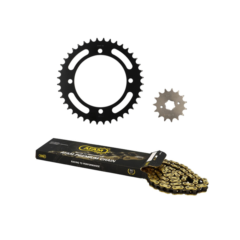 Kit chaîne Afam 15x40 Yamaha XT 600 Z Tenere 1VJ 1986-87