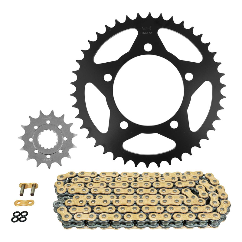 Kit chaÃ®ne Afam 15x42 pas 520 Aprilia Tuareg 660