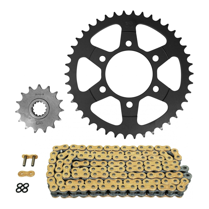 Kit chaîne AFAM 15x42 pour Kawasaki Z 900 RS 18-20, Z 900 RS ABS 18-20