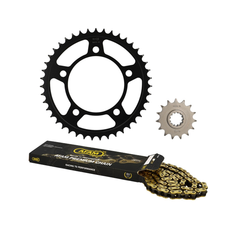 Kit chaÃ®ne Afam 15x43 Honda CBF 600 S 2004