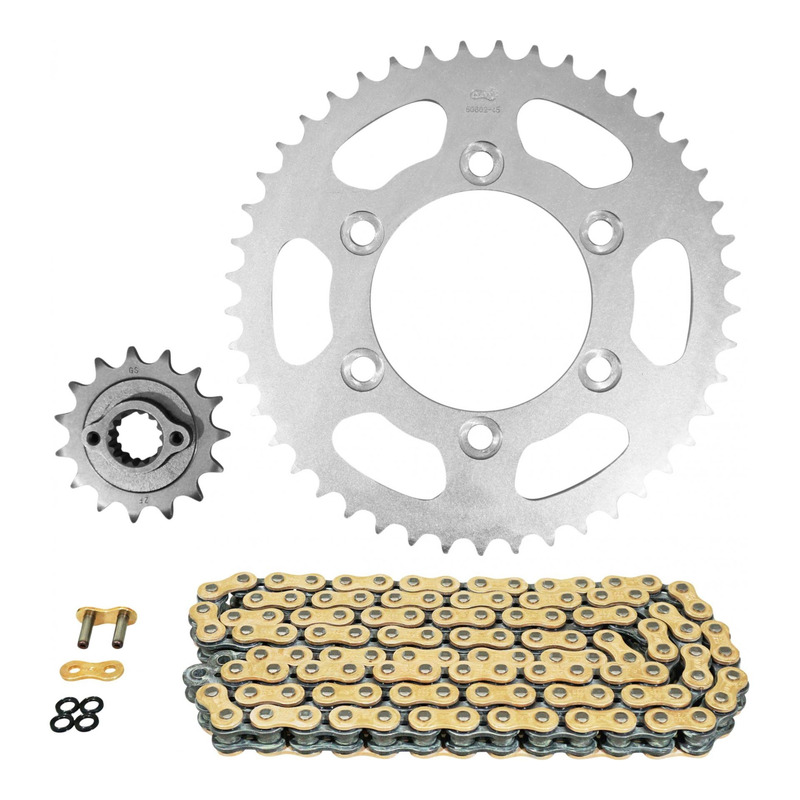 Kit chaîne AFAM 15x45 pour Ducati 696 Monster 08-14 / Monster + 09-12