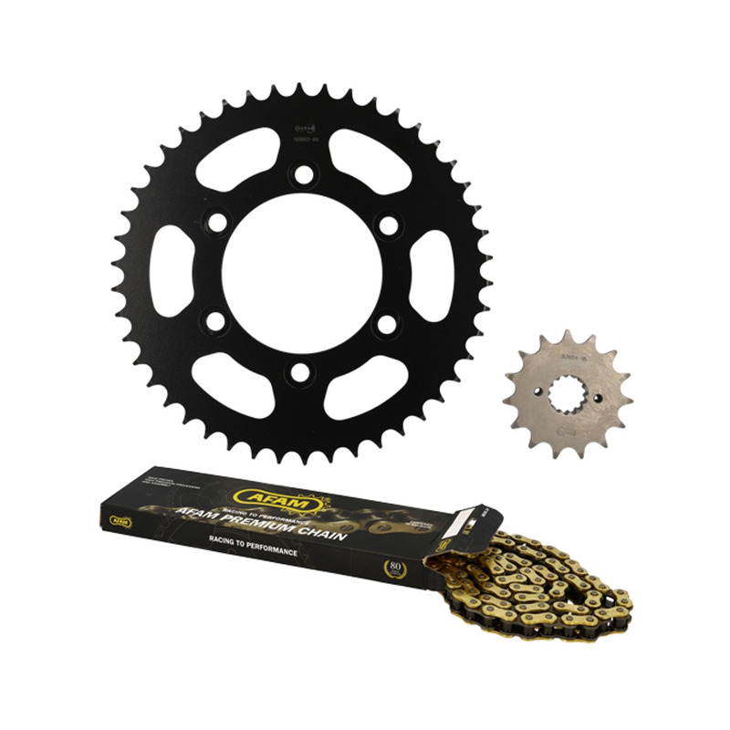 Kit chaîne Afam 15x46 Ducati 600 Monster 1998-01