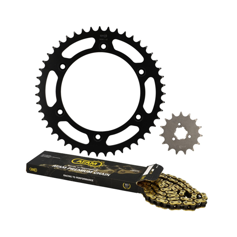 Kit chaÃ®ne Afam 15x47 Suzuki DR 800 S 1991-93
