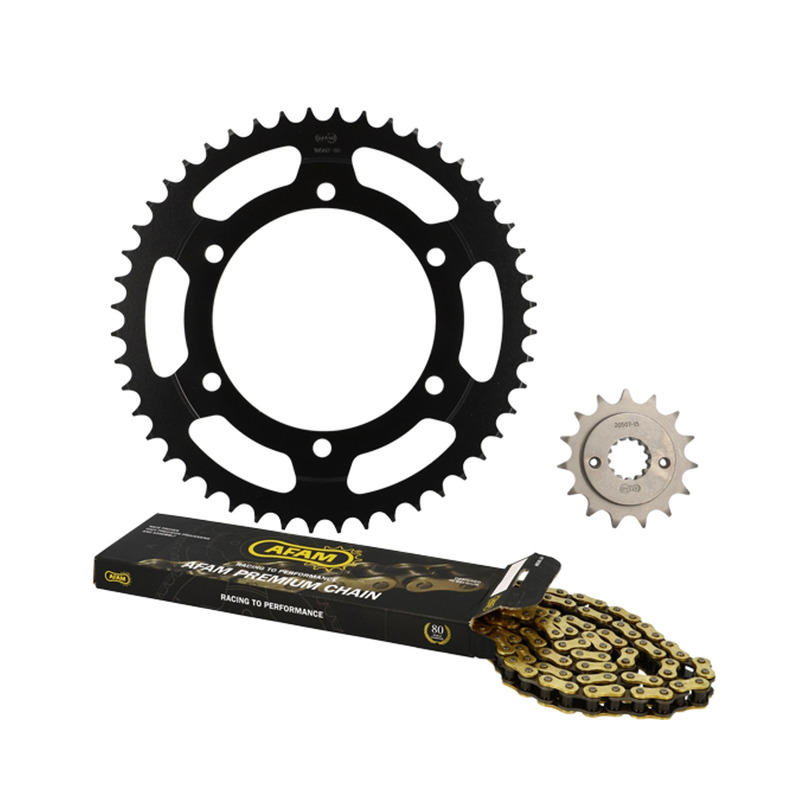 Kit chaÃ®ne Afam 15x48 Honda XL 650V Transalp 2000-07