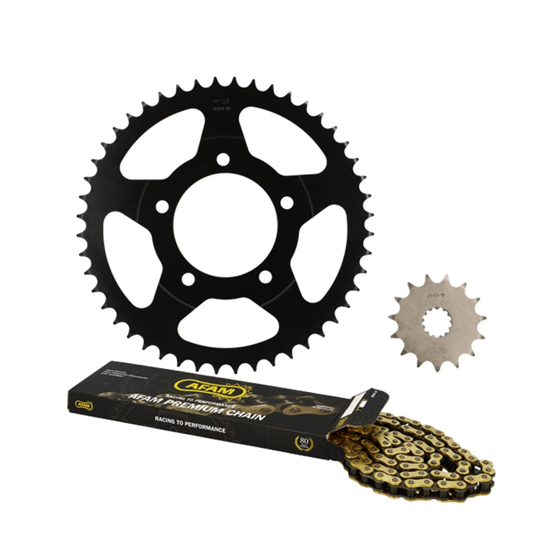 Kit chaÃ®ne Afam 15x48 Suzuki GSX 650 F 2008-16