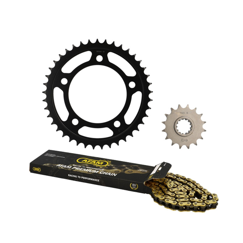 Kit chaÃ®ne Afam 16x41 Honda CBF 1000 F 2010-16