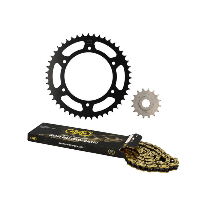 Kit chaîne Afam 16x47 BMW F 650 GS/Dakar 1999-07