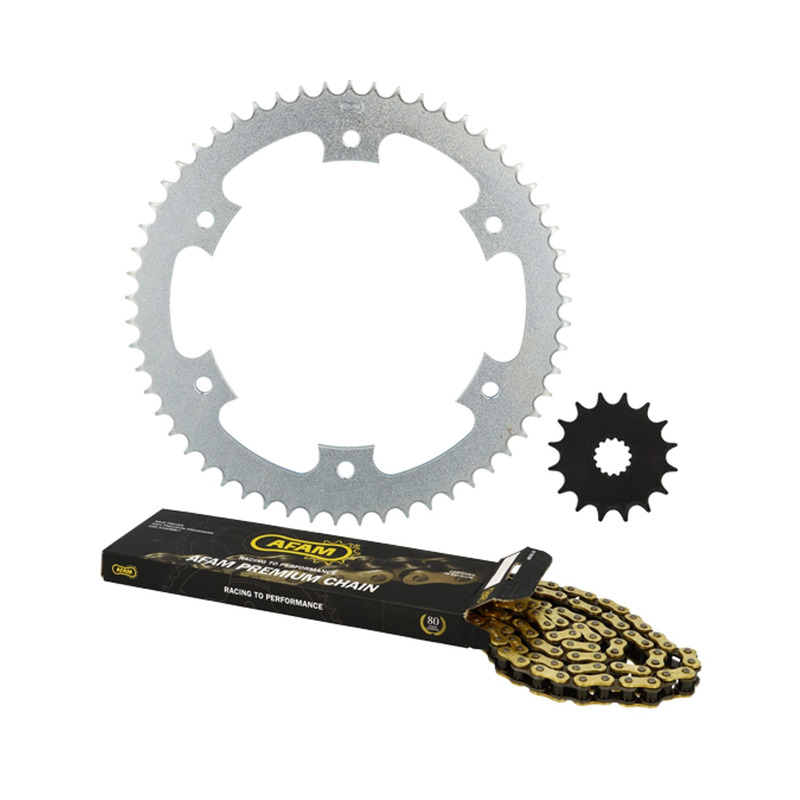 Kit chaîne Afam 16x57 Yamaha DT X 125 2005-06