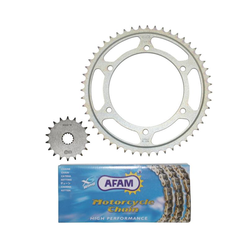 Kit chaîne Afam 18x51 Yamaha 125 TZR 94-97