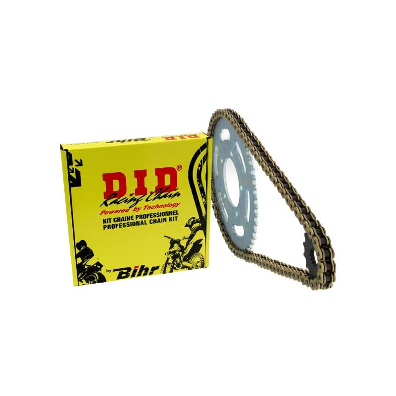 Kit chaîne DID 420 type NZ3 13/54 couronne ultra-light anti-boue Kawa