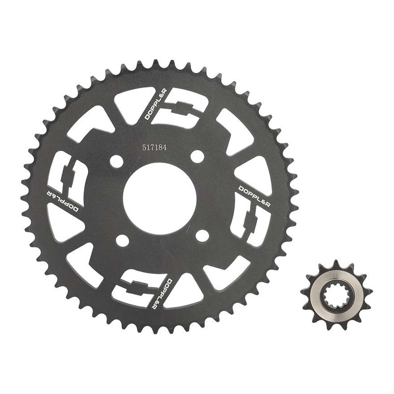 Kit chaÃ®ne noir 13x53 dents Doppler Masai SM 50