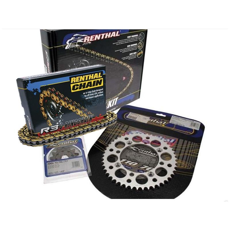 Kit chaîne Renthal renforcé 13X48 pas 520 SUZUKI RM 250 de 2000 à 2