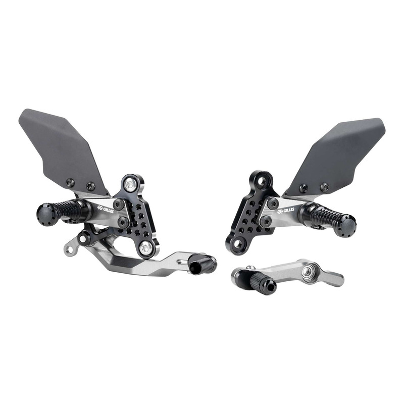 Kit commandes reculées ajustables Gilles Tooling AS31GT3 Yamaha MT-09 21-24