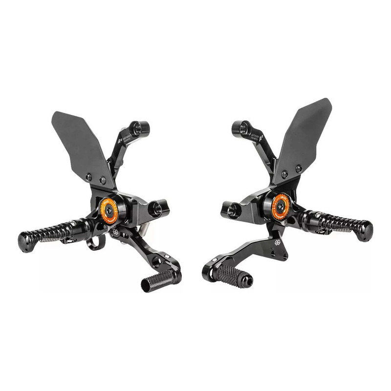 Kit commandes reculées ajustables Gilles Tooling MUE2 KTM Super Duke 1290 R 20-23