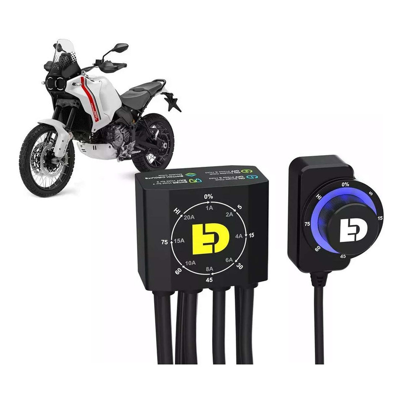 Kit contrôleur d'éclairage intelligent Denali DialDim Ducati Desert