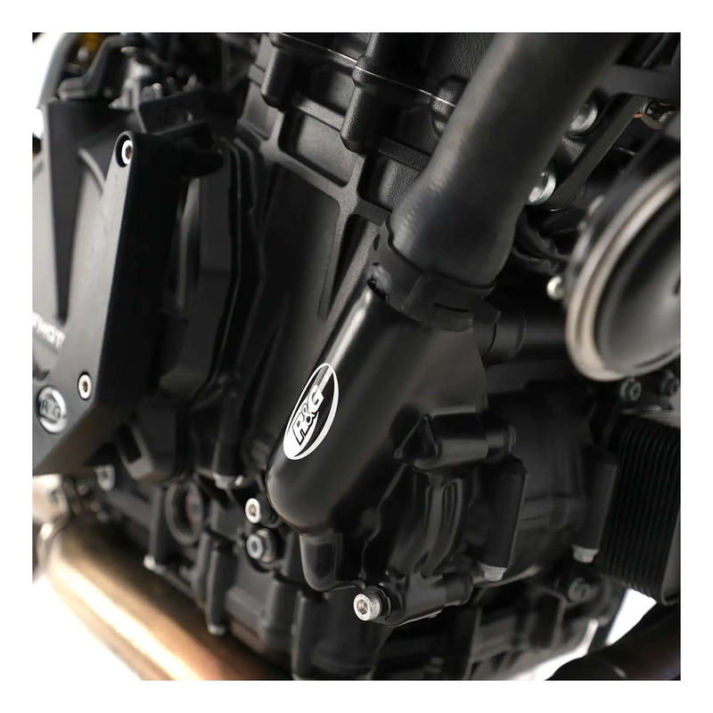 Kit couvre carter moteur R&G Racing noir KTM 890 SMT 23-24