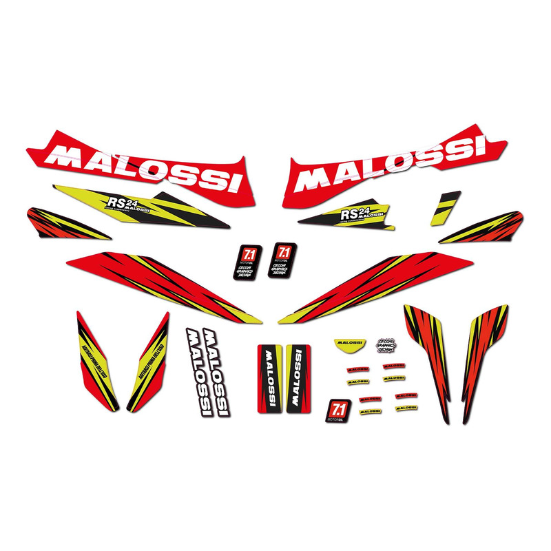 Kit d'autocollants Malossi Honda SH 350 2021-