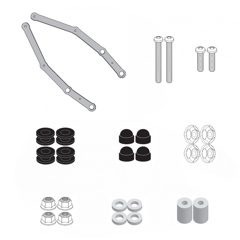 Kit de fixation de pare brise Givi 9267DT pour Voge SR1 125 24-26