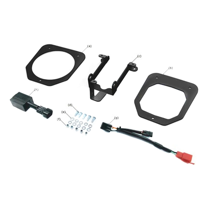 Kit de montage pour optique de phare LED Denali D4/D7 KTM 250 EXC-F 17